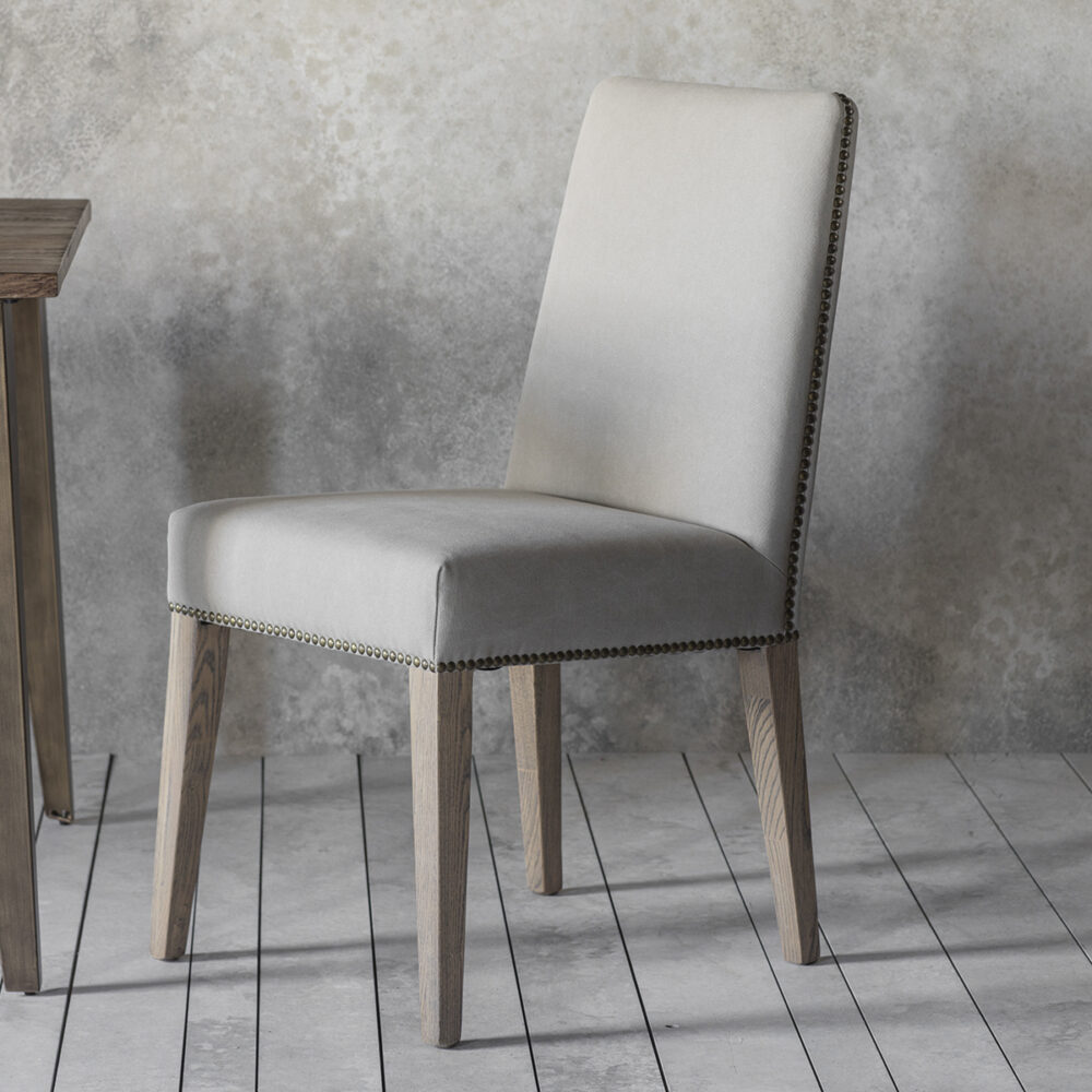 Luxe Linen Dining Chairs – Clay (2pk) – Free Delivery