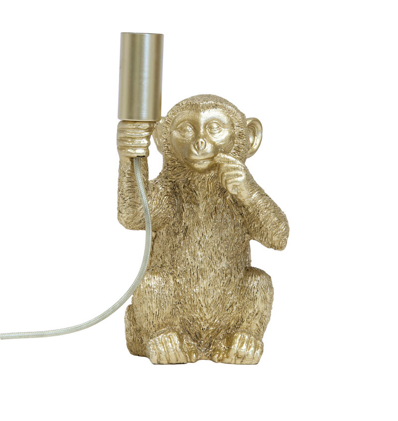 Monkey Table lamp – Matt Gold