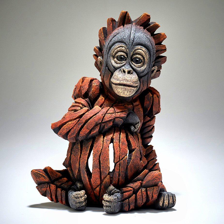 Edge Baby Orangutan Sculpture
