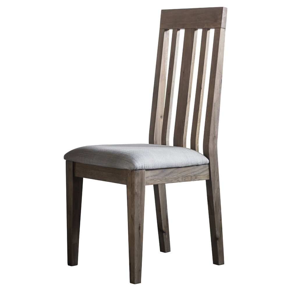 Cooksley Dining Chairs – Oak – Set of two – Free Delivery