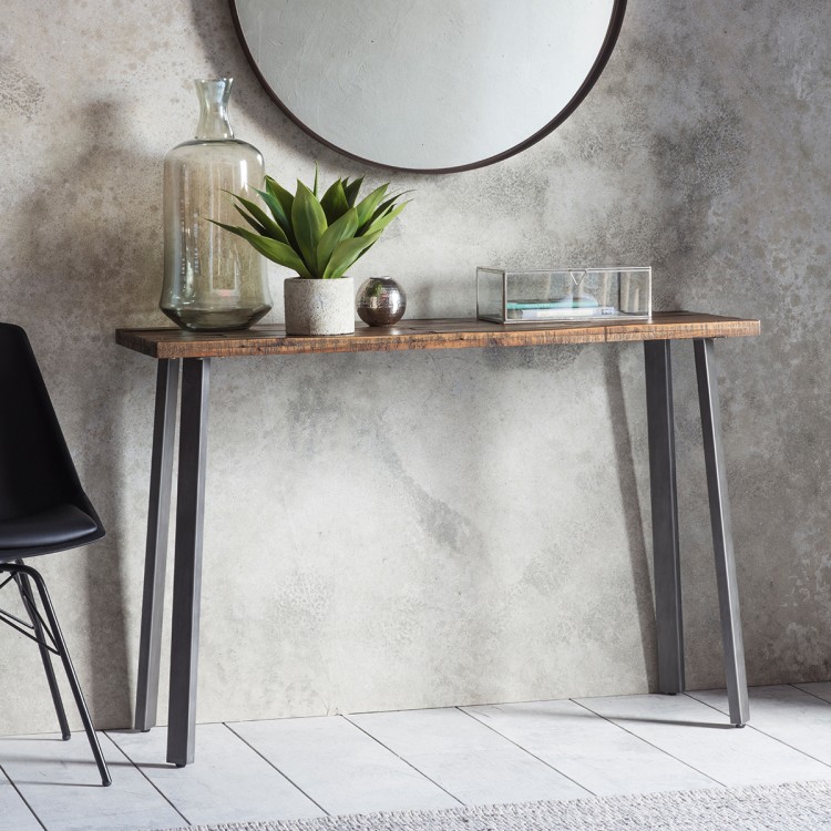 Brixton Rustic Console Table – Free Delivery