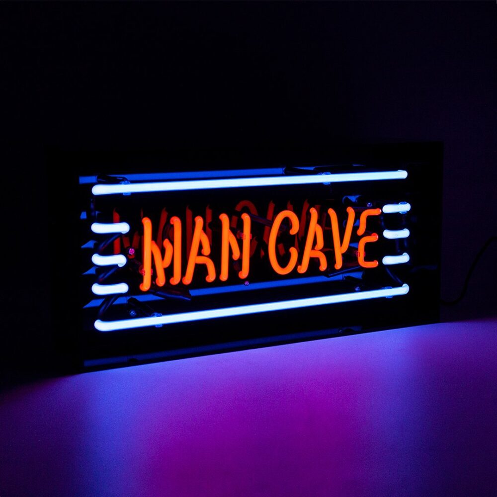 Man Cave Acrylic Box Neon Light 1