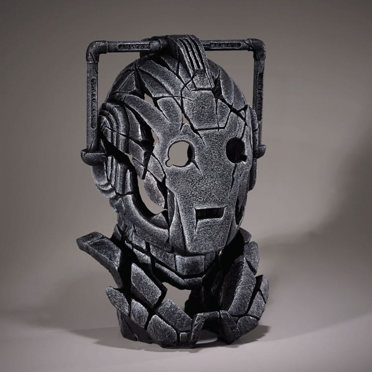 Edge Cyberman Bust Sculpture