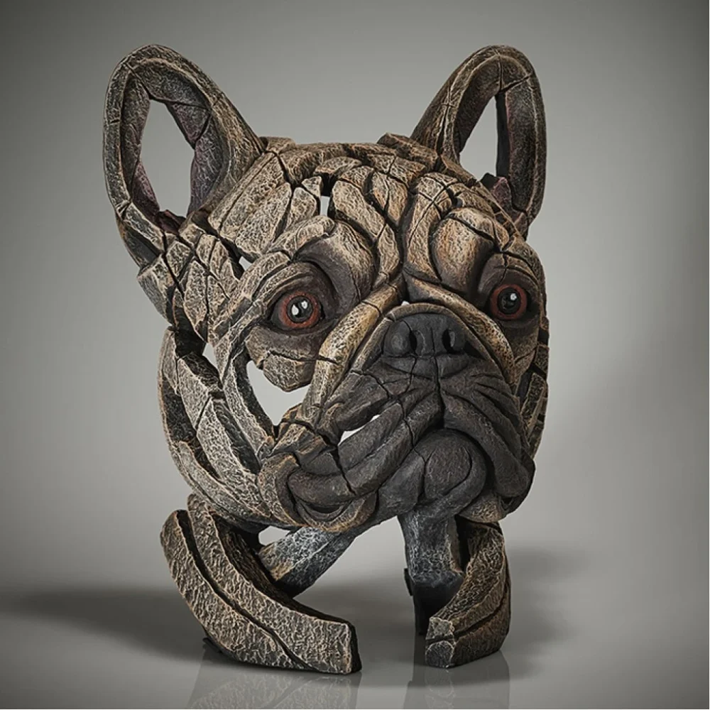 Edge French Bulldog Sculpture – Fawn