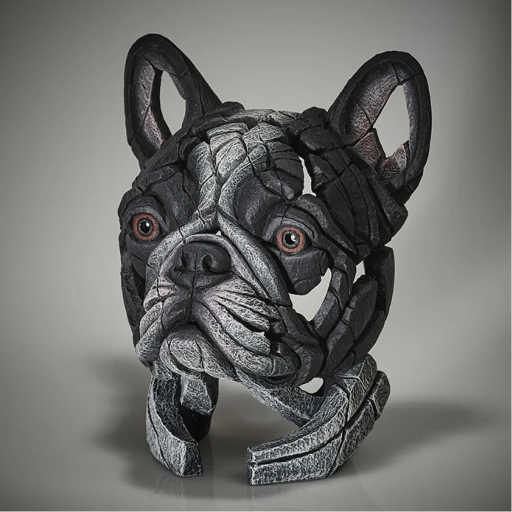 Edge French Bulldog Sculpture - Pied 2