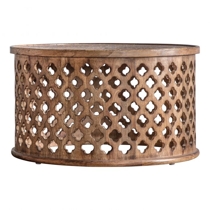Jaipur Coffee Table – Mango Wood & Iron