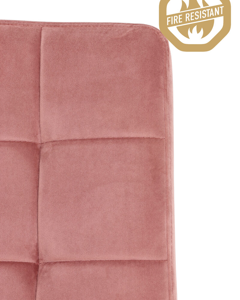 Velvet Dining Chairs – Dusty Pink (set of 2)